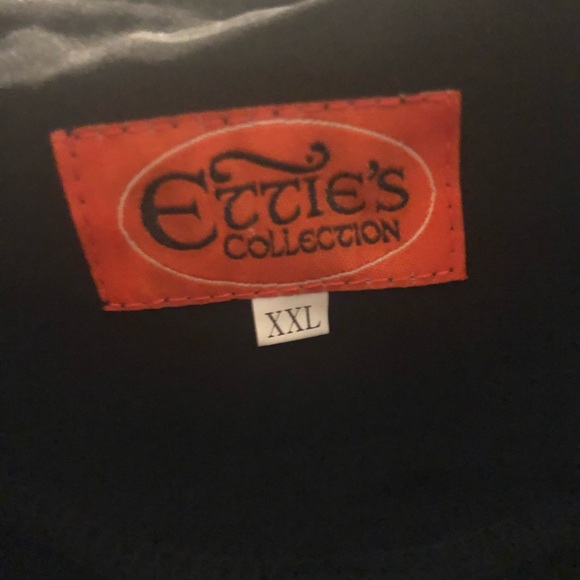 Zip up jacket with red and silver hem sz XXL - Picture 4 of 4